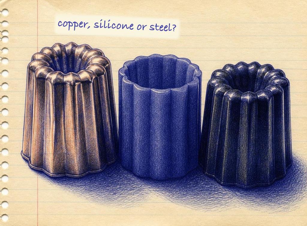 Copper vs Silicone vs Black Steel Molds: A 40-Year Chef’s Honest&nbsp;Guide