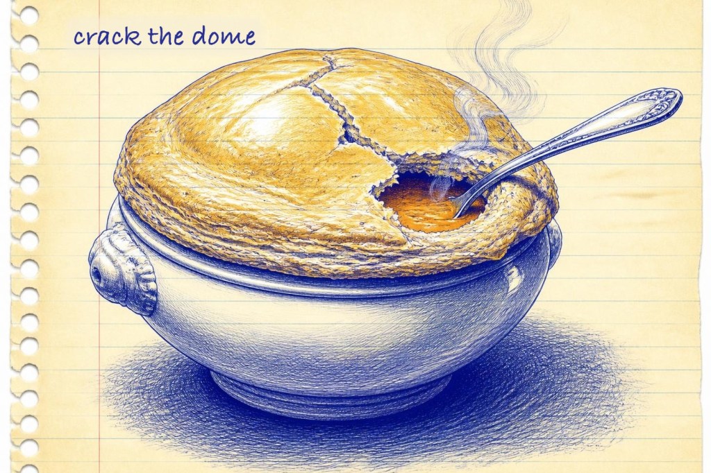 Pumpkin Soup en&nbsp;Croûte